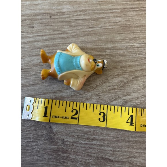 Disney Afternoon Kellogg 1991 Chip 'n Dale Rescue Rangers Monterey Jack Figure - Picture 5 of 5